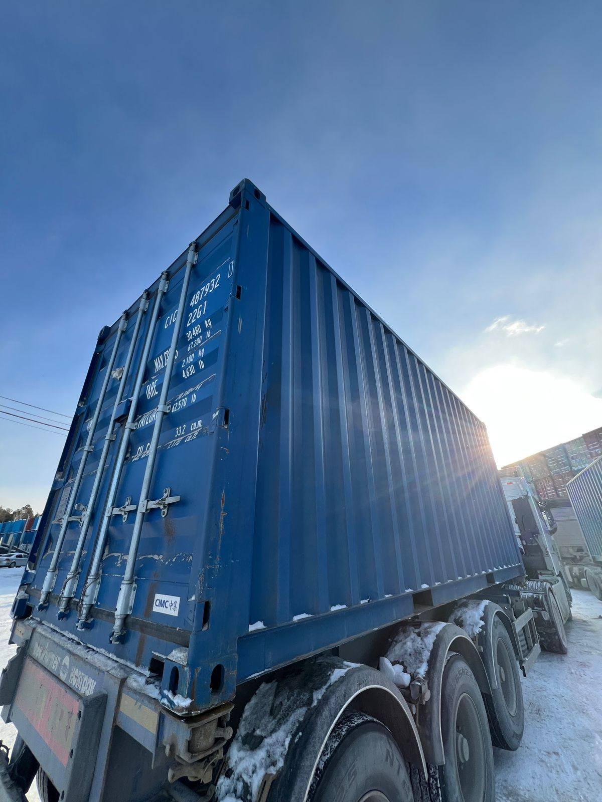 Морской контейнер CICU4879321